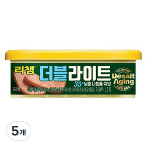 리챔 동원 더블라이트, 120g, 5개