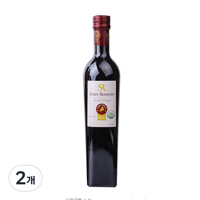 솔레르로메로 유기농 발삼식초, 500ml, 2개