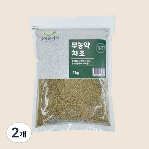 초록숟가락 차좁쌀, 1kg, 2개