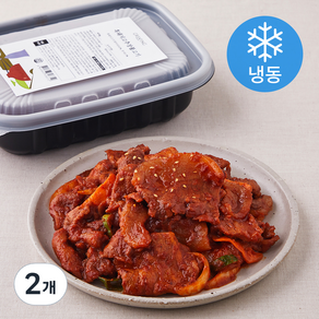 그리팅 흑돼지 고추장불고기 (냉동), 400g, 2개