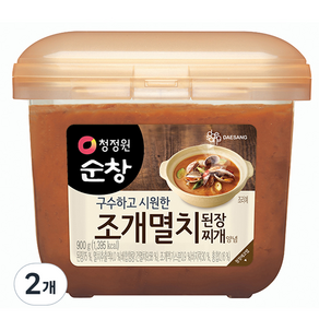 청정원순창 조개멸치 된장찌개 양념