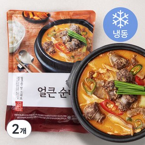 곰곰 얼큰 순대국 (냉동), 700g, 2개