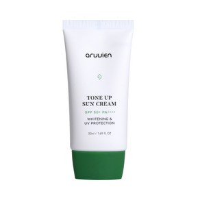 아르비엔 비건 무기자차 톤업 선크림 SPF50+ PA++++, 50ml, 1개