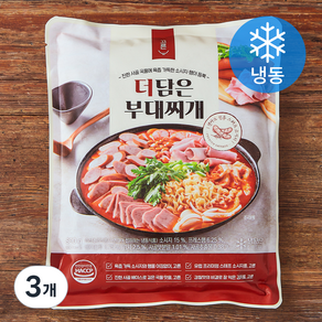 고른 더담은 부대찌개 (냉동), 800g, 3개