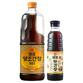 샘표 양조간장 501 1.7L + 맛간장 500ml 세트, 1세트