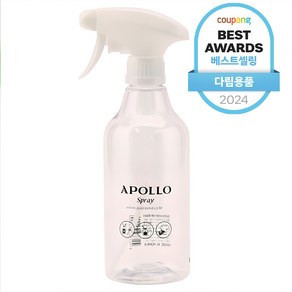 APOLLO 클리어 분무기 500ml, 투명, 1개