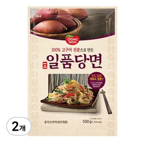 동원 일품당면, 500g, 2개