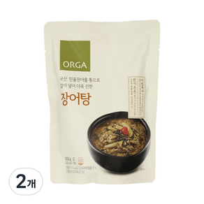 올가홀푸드 장어탕, 500g, 2개