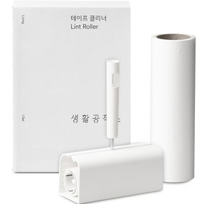 생활공작소 테이프클리너 본품 1p + 거치대 1p + 리필 1p, 1세트