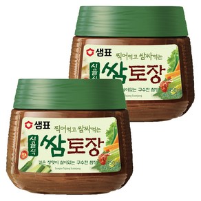 샘표 시골식 쌈토장, 450g, 2개