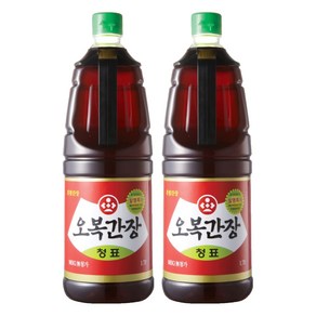 [오복] 오복간장 청표, 1.7L, 2개