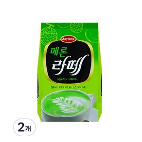 애니타임 라떼파우더 메론라떼, 1개입, 2개, 1kg