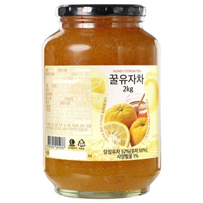 초록원_꿀유자차 2KG, 1개, 1개입