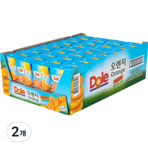 돌 오렌지주스, 120ml, 64개