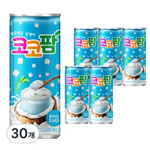 해태음료 코코팜 화이트 요구르트, 240ml, 30개