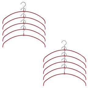 마와 논슬립 옷걸이 이코노믹라이트 40PT, 펄레드, 10개