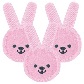 [쿠팡수입] MAM Oal Cae Rabbit 아기 신생아 멸균 이앓이 구강티슈 핑크, 3개, 39g