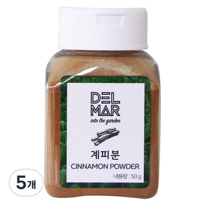 딜리셔스마켓 계피분말 시나몬 파우더 소형, 50g, 5개