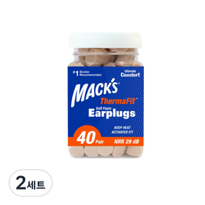 Macks 떨마핏 수면 귀마개 80p