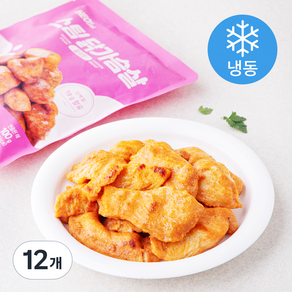 허닭 스팀 닭가슴살 칠리 (냉동), 100g, 12개