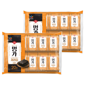 명가 재래김, 80g, 2개