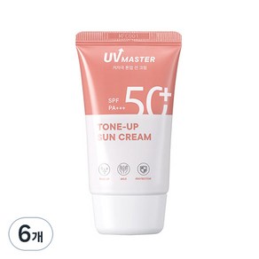 토니모리 유브이 마스터 톤업 선크림 SPF50+ PA+++, 50ml, 6개