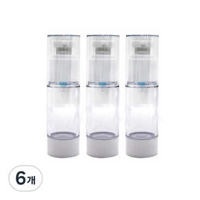 빅드림 화장품 공병 진공 에센스 펌프 30ml EB-04, 혼합색상, 6개