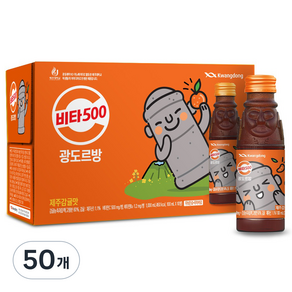 광동 비타 500 광도르방, 100ml, 50개