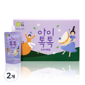 아이톡톡 도라지배즙 스파우트 30p, 120ml, 2박스