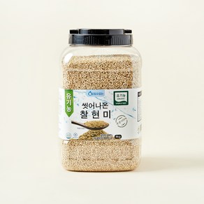 대구농산 유기농 씻어나온 찰현미, 4kg, 1통