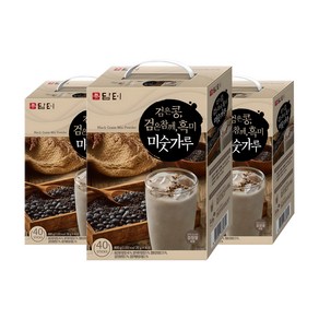 담터 검은콩 검은참깨 흑미 미숫가루, 20g, 120개