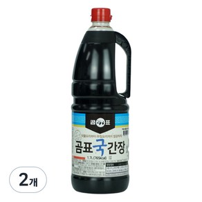 Gompyo 국간장, 1.7L, 2개