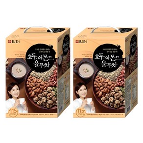 담터 호두 아몬드 율무차 선물세트, 18g, 115개입, 2개
