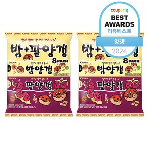 크라운 밤양갱 50g x 4p + 팥양갱 50g x 4p