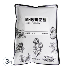 딜리셔스마켓 MH양파분말, 1kg, 3개