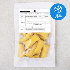 김재규우리떡연구소 굳지않는 호박 앙금 가래떡 (냉동), 500g, 1개