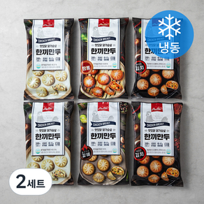 맛있닭 닭가슴살 한끼 만두 200g + 매콤한 김치 200g x 2팩 + 풍미가득 짬뽕 200g + 불맛가득 갈비 200g 세트, 2세트