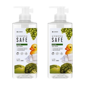 [비건라이프] 세이프 천연미네랄 마일드, 720ml, 2개