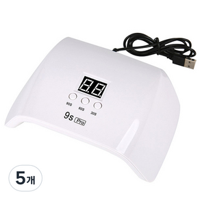 카카스 네일 젤램프 120W FUN Lamp 02, 화이트, 5개