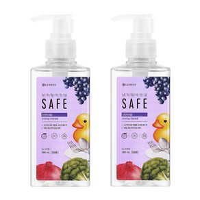 [비건라이프] 세이프 천연미네랄 주방세제 오리지널 용기형, 2개, 385ml