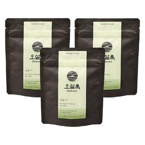 오설록 세작 녹차 잎차, 40g, 1개입, 3개