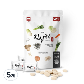 외갓집 진심육수 한알 30p, 90g, 5개