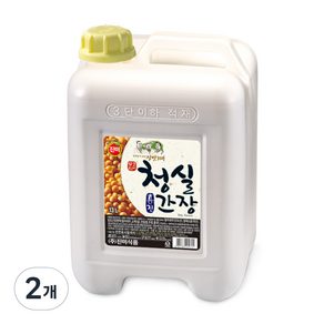 진미 청실진간장, 2개, 13L