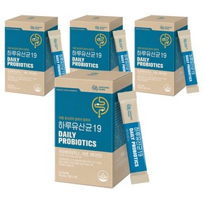 대상웰라이프 하루 유산균 19, 60g, 4개