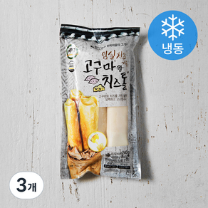 임실치즈 가득 고구마랑 치즈롤 (냉동), 240g, 3개