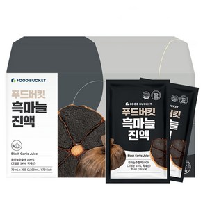 푸드버킷 흑마늘진액, 30개, 70ml