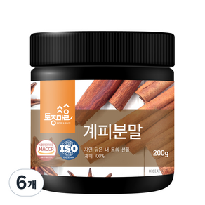 토종마을 계피 분말, 6개, 200g