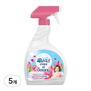 페브리즈 섬유탈취제 다우니 에이프릴향 대용량 본품, 900ml, 5개