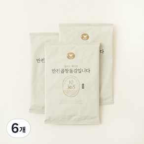 만전김 만전 곱창 돌김 입니다 조미, 20g, 6개