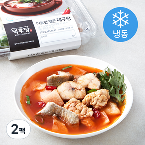 덕후당 더진한 얼큰 대구탕 (냉동), 520g, 2팩